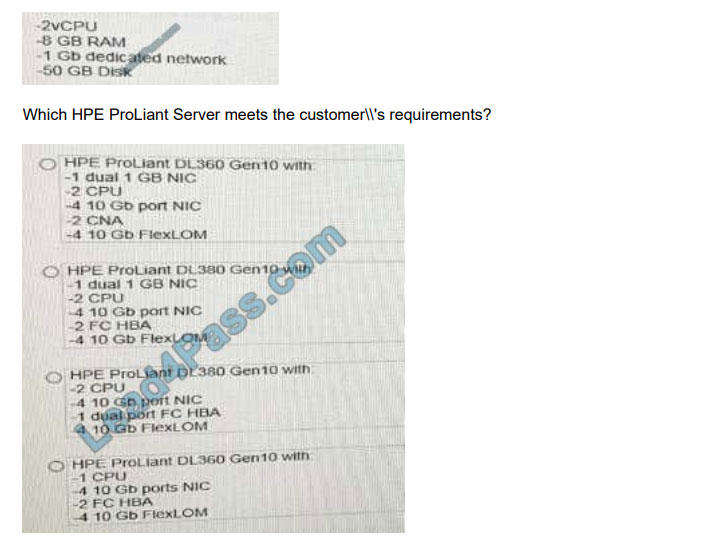 lead4pass hpe0-v14 exam questions q8